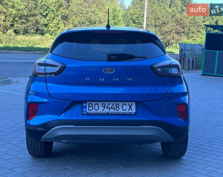 Синий Форд Пума, объемом двигателя 1 л и пробегом 30 тыс. км за 18900 $, фото 6 на Automoto.ua