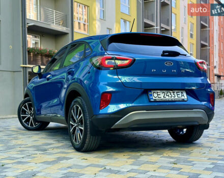 Синій Форд Пума, об'ємом двигуна 1 л та пробігом 42 тис. км за 18600 $, фото 1 на Automoto.ua