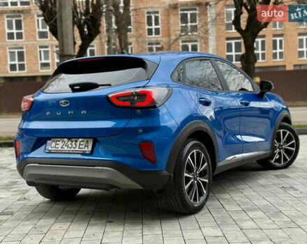 Синий Форд Пума, объемом двигателя 1 л и пробегом 43 тыс. км за 18600 $, фото 4 на Automoto.ua