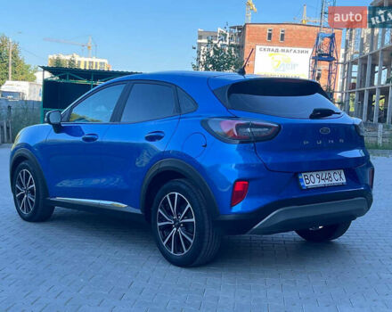 Синий Форд Пума, объемом двигателя 1 л и пробегом 30 тыс. км за 18900 $, фото 4 на Automoto.ua