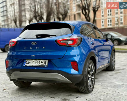 Синий Форд Пума, объемом двигателя 1 л и пробегом 43 тыс. км за 18600 $, фото 17 на Automoto.ua