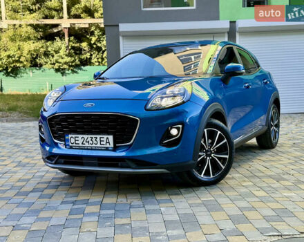 Синій Форд Пума, об'ємом двигуна 1 л та пробігом 42 тис. км за 18600 $, фото 3 на Automoto.ua