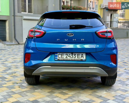 Синій Форд Пума, об'ємом двигуна 1 л та пробігом 42 тис. км за 18600 $, фото 12 на Automoto.ua