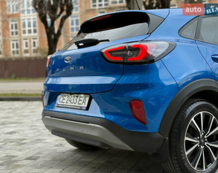 Синий Форд Пума, объемом двигателя 1 л и пробегом 43 тыс. км за 18600 $, фото 5 на Automoto.ua