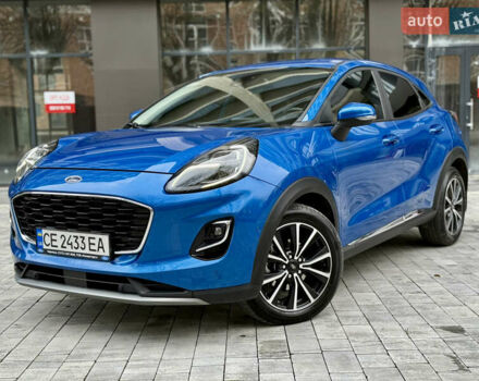 Синий Форд Пума, объемом двигателя 1 л и пробегом 43 тыс. км за 18600 $, фото 1 на Automoto.ua