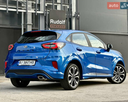 Синий Форд Пума, объемом двигателя 1 л и пробегом 44 тыс. км за 17500 $, фото 6 на Automoto.ua