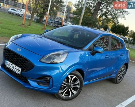 Синий Форд Пума, объемом двигателя 1 л и пробегом 55 тыс. км за 17200 $, фото 1 на Automoto.ua