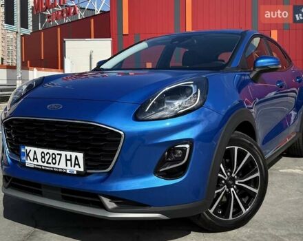 Синий Форд Пума, объемом двигателя 1 л и пробегом 35 тыс. км за 17900 $, фото 1 на Automoto.ua
