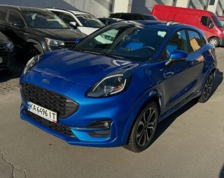 Синий Форд Пума, объемом двигателя 1 л и пробегом 69 тыс. км за 17800 $, фото 1 на Automoto.ua