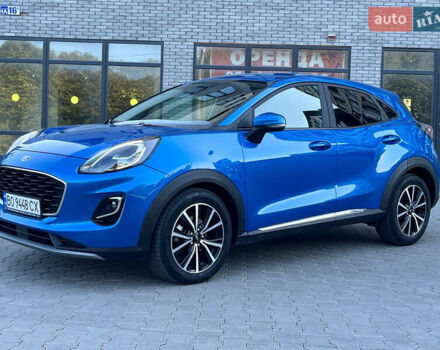 Синий Форд Пума, объемом двигателя 1 л и пробегом 30 тыс. км за 18900 $, фото 1 на Automoto.ua