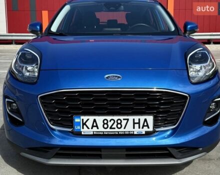 Синий Форд Пума, объемом двигателя 1 л и пробегом 47 тыс. км за 16900 $, фото 1 на Automoto.ua