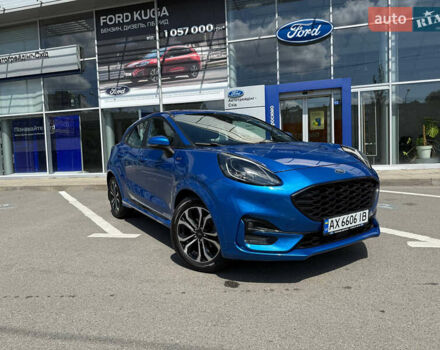 Синий Форд Пума, объемом двигателя 1 л и пробегом 38 тыс. км за 19900 $, фото 1 на Automoto.ua