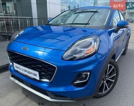 Синий Форд Пума, объемом двигателя 1 л и пробегом 37 тыс. км за 17079 $, фото 1 на Automoto.ua