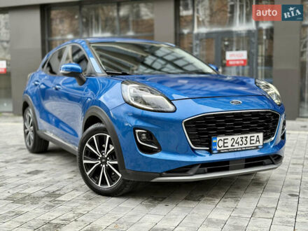 Синій Форд Пума, об'ємом двигуна 1 л та пробігом 43 тис. км за 18600 $, фото 1 на Automoto.ua