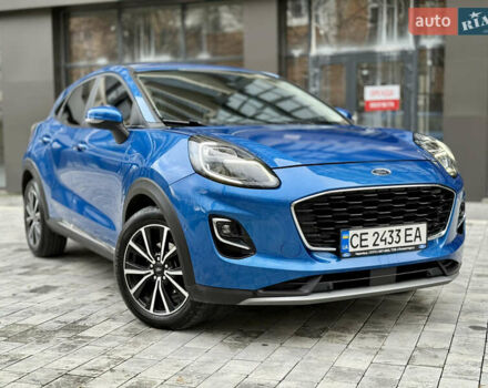 Синій Форд Пума, об'ємом двигуна 1 л та пробігом 43 тис. км за 18600 $, фото 1 на Automoto.ua