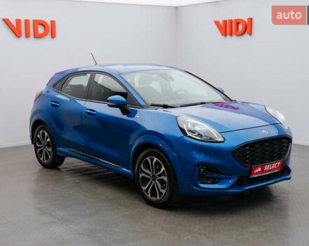 Синий Форд Пума, объемом двигателя 1 л и пробегом 72 тыс. км за 18276 $, фото 1 на Automoto.ua