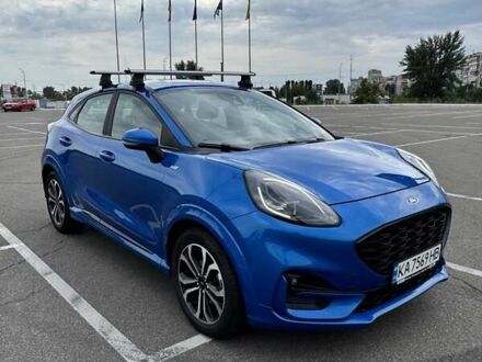 Форд Пума 2020 в Киеве на Automoto.ua Синий Форд Пума, объемом двигателя 1 л и пробегом 43 тыс. км за 18999 $, фото 1 на Automoto.ua