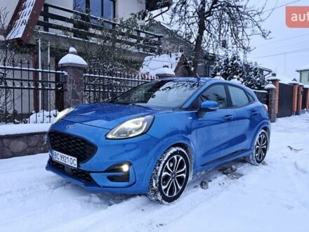 Синий Форд Пума, объемом двигателя 1 л и пробегом 72 тыс. км за 17000 $, фото 1 на Automoto.ua