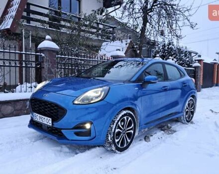 Синій Форд Пума, об'ємом двигуна 1 л та пробігом 72 тис. км за 17000 $, фото 1 на Automoto.ua