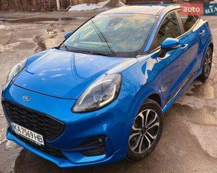 Синій Форд Пума, об'ємом двигуна 1 л та пробігом 46 тис. км за 18300 $, фото 1 на Automoto.ua