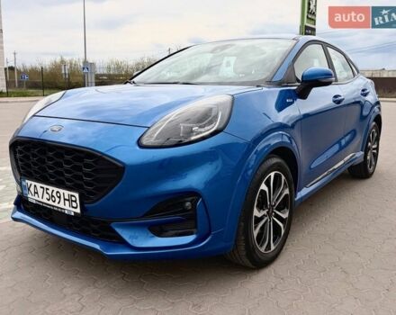 Синий Форд Пума, объемом двигателя 1 л и пробегом 46 тыс. км за 17200 $, фото 1 на Automoto.ua