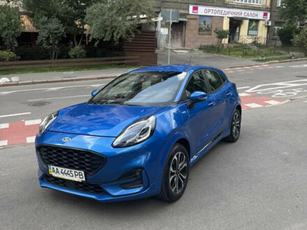 Форд Пума 2020 в Киеве на Automoto.ua Синий Форд Пума, объемом двигателя 1 л и пробегом 65 тыс. км за 19000 $, фото 1 на Automoto.ua
