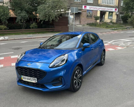 Синий Форд Пума, объемом двигателя 1 л и пробегом 65 тыс. км за 19000 $, фото 1 на Automoto.ua