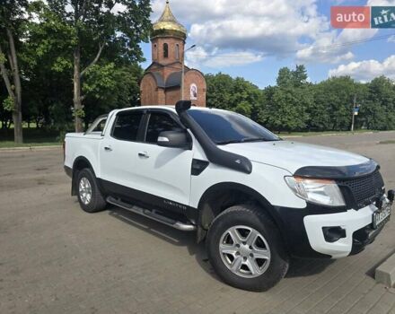 Белый Форд Рейнджер, объемом двигателя 2.2 л и пробегом 290 тыс. км за 18500 $, фото 1 на Automoto.ua