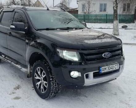 Черный Форд Рейнджер, объемом двигателя 3.2 л и пробегом 277 тыс. км за 24000 $, фото 2 на Automoto.ua