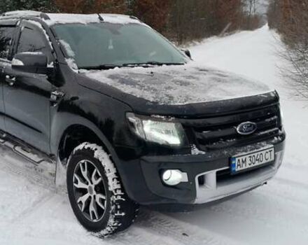 Черный Форд Рейнджер, объемом двигателя 3.2 л и пробегом 277 тыс. км за 24000 $, фото 6 на Automoto.ua