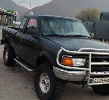 Черный Форд Рейнджер, объемом двигателя 3 л и пробегом 260 тыс. км за 6000 $, фото 1 на Automoto.ua