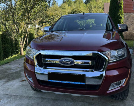 Красный Форд Рейнджер, объемом двигателя 2.2 л и пробегом 57 тыс. км за 27800 $, фото 1 на Automoto.ua