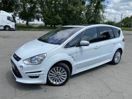 Белый Форд С-Макс, объемом двигателя 2 л и пробегом 215 тыс. км за 9500 $, фото 1 на Automoto.ua