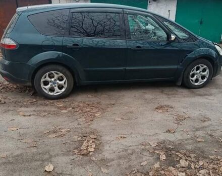 Зеленый Форд С-Макс, объемом двигателя 2 л и пробегом 283 тыс. км за 6800 $, фото 1 на Automoto.ua