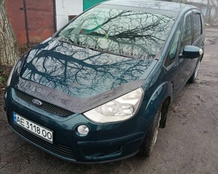 Зеленый Форд С-Макс, объемом двигателя 2 л и пробегом 283 тыс. км за 6800 $, фото 1 на Automoto.ua