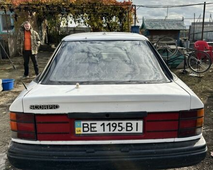 Форд Скорпио 1985 в Кривом Роге на Automoto.ua Белый Форд Скорпио, объемом двигателя 2 л и пробегом 2 тыс. км за 1194 $, фото 2 на Automoto.ua