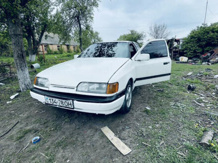 Форд Скорпио 1986 в Бердичеве на Automoto.ua Белый Форд Скорпио, объемом двигателя 2 л и пробегом 222 тыс. км за 1000 $, фото 1 на Automoto.ua