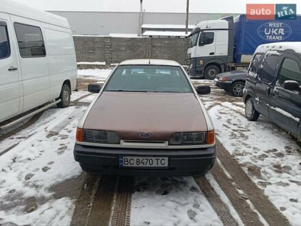 Форд Скорпио 1988 в Самборе на Automoto.ua Белый Форд Скорпио, объемом двигателя 2 л и пробегом 347 тыс. км за 1000 $, фото 1 на Automoto.ua