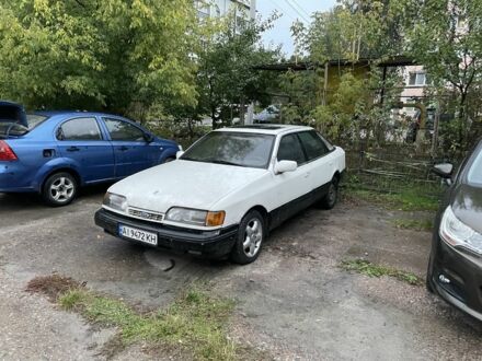 Форд Скорпіо 1989 у Буче на Automoto.ua Білий Форд Скорпіо, об'ємом двигуна 2 л та пробігом 100 тис. км за 400 $, фото 1 на Automoto.ua