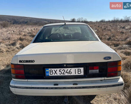 Бежевый Форд Скорпио, объемом двигателя 2 л и пробегом 350 тыс. км за 1300 $, фото 7 на Automoto.ua