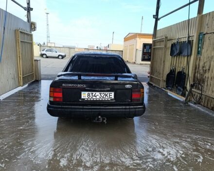 Черный Форд Скорпио, объемом двигателя 2 л и пробегом 60 тыс. км за 912 $, фото 3 на Automoto.ua