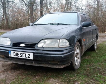 Черный Форд Скорпио, объемом двигателя 2.9 л и пробегом 200 тыс. км за 879 $, фото 2 на Automoto.ua