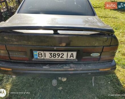 Черный Форд Скорпио, объемом двигателя 2.5 л и пробегом 400 тыс. км за 1798 $, фото 17 на Automoto.ua