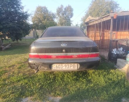 Черный Форд Скорпио, объемом двигателя 2 л и пробегом 265 тыс. км за 900 $, фото 3 на Automoto.ua