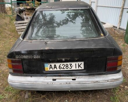 Чорний Форд Скорпіо, об'ємом двигуна 2.8 л та пробігом 200 тис. км за 353 $, фото 2 на Automoto.ua