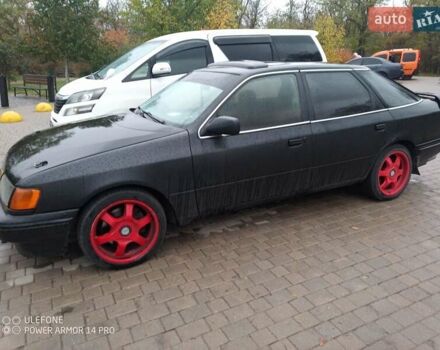 Черный Форд Скорпио, объемом двигателя 2.4 л и пробегом 300 тыс. км за 2500 $, фото 1 на Automoto.ua