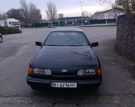 Черный Форд Скорпио, объемом двигателя 2 л и пробегом 140 тыс. км за 1600 $, фото 2 на Automoto.ua