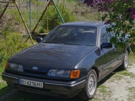 Черный Форд Скорпио, объемом двигателя 2 л и пробегом 140 тыс. км за 1600 $, фото 1 на Automoto.ua