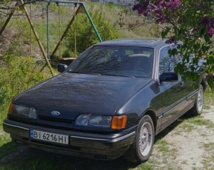 Черный Форд Скорпио, объемом двигателя 2 л и пробегом 140 тыс. км за 1600 $, фото 1 на Automoto.ua