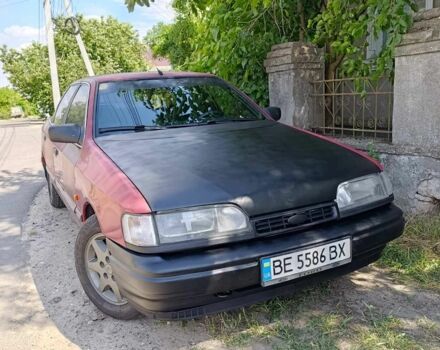 Черный Форд Скорпио, объемом двигателя 2 л и пробегом 367 тыс. км за 750 $, фото 1 на Automoto.ua